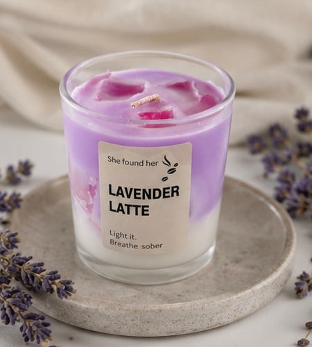 Iced Lavender Latte