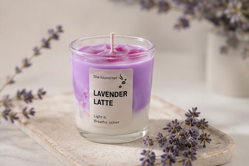Iced Lavender Latte