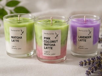 Latte Kerzen Trio